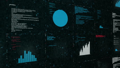 data visualization and code interface