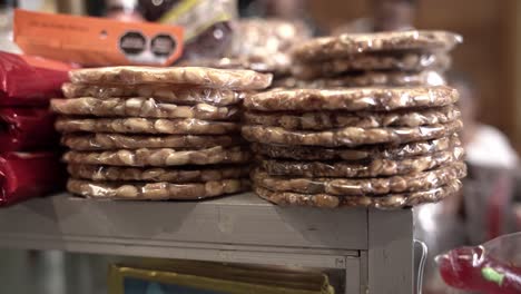 nueces dulces a la venta en el mercado