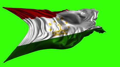 bandera de la república de tayikistán
