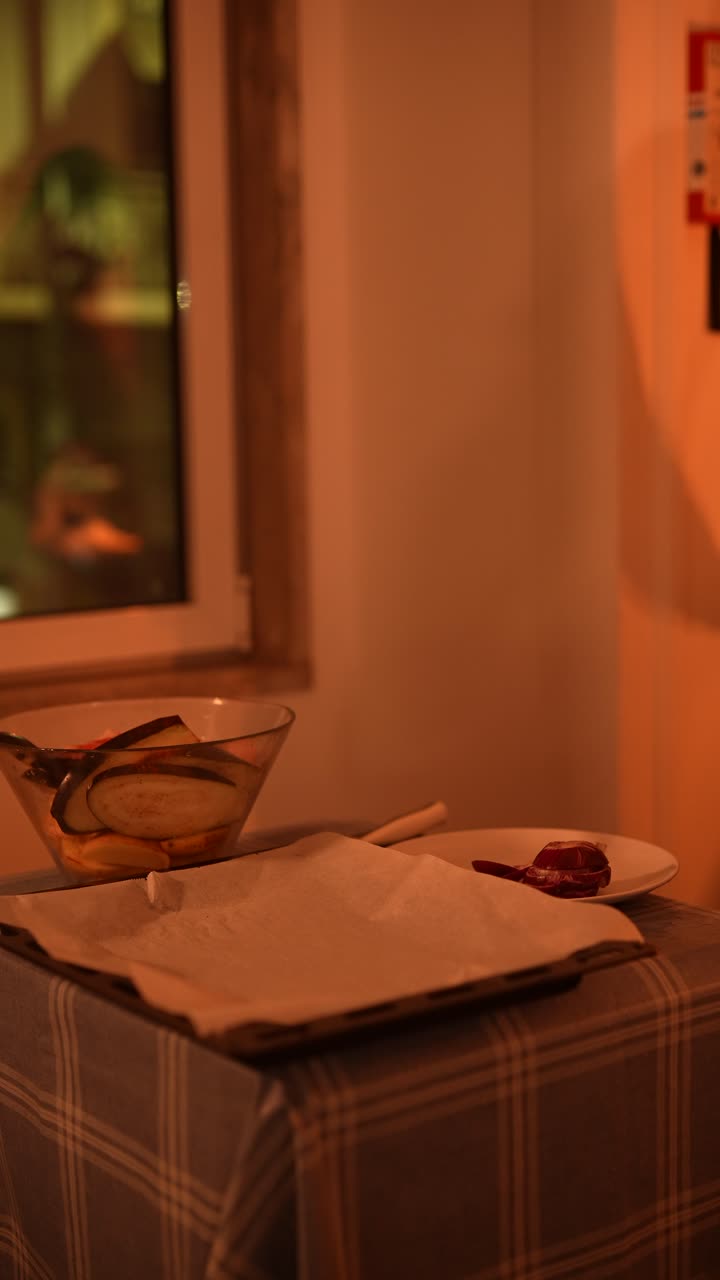 Preparing Roasted Vegetables at Home