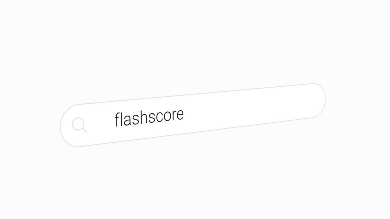 busque flashscore en el cuadro de búsqueda blanco