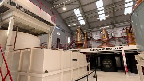 exploring whisky production at glengoyne distillery