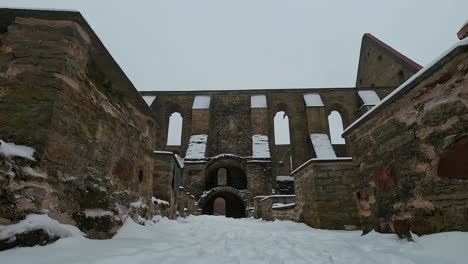 pirita convet ruins in tallinn estonia