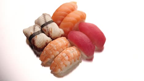 assortment of sushi