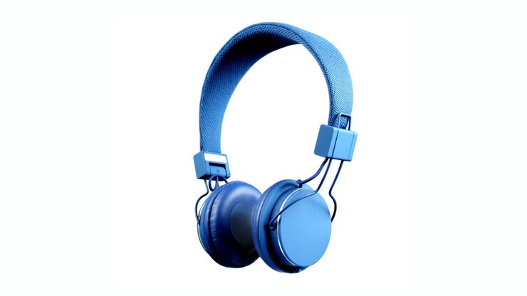 Blue Headphones 00