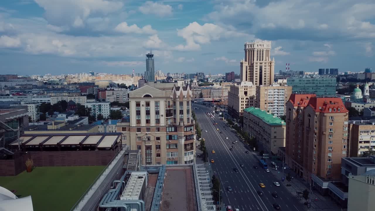 모스크바 시내의 전망