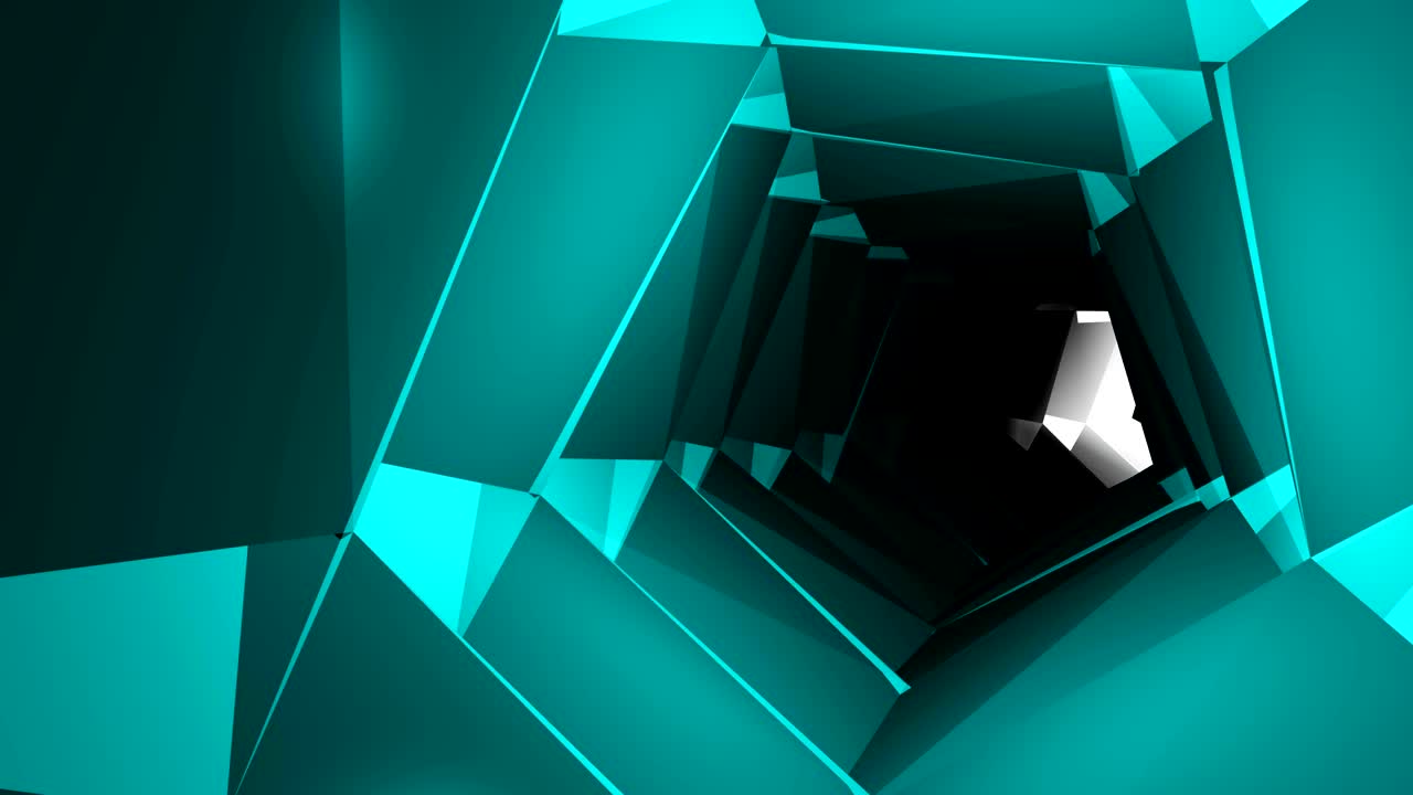 fondo abstracto con túnel. tecnología de fondo bucle