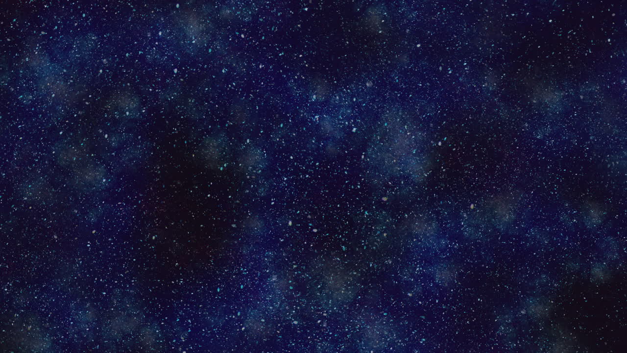 Starry night blue and black background with small white stars
