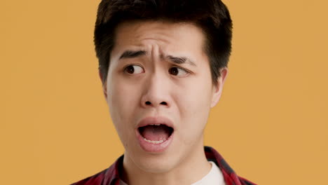 worried young man