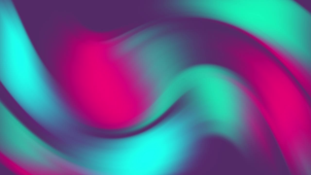 Abstract Swirling Gradient Background with Vibrant Purple Pink and Teal Colors