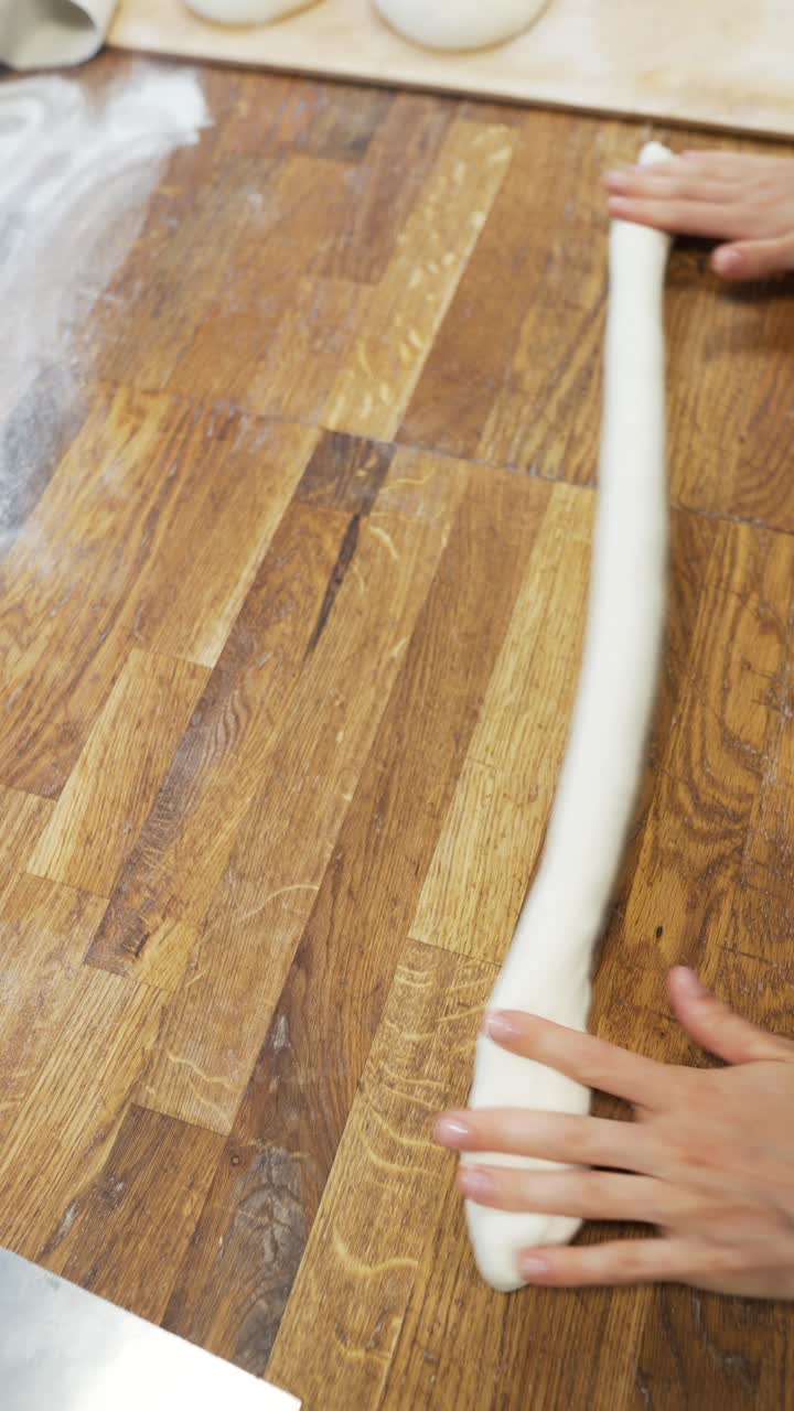 preparación de la masa para el pan