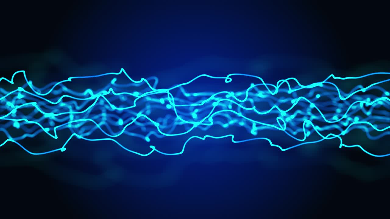 Flowing Lines Communication Signal Background
