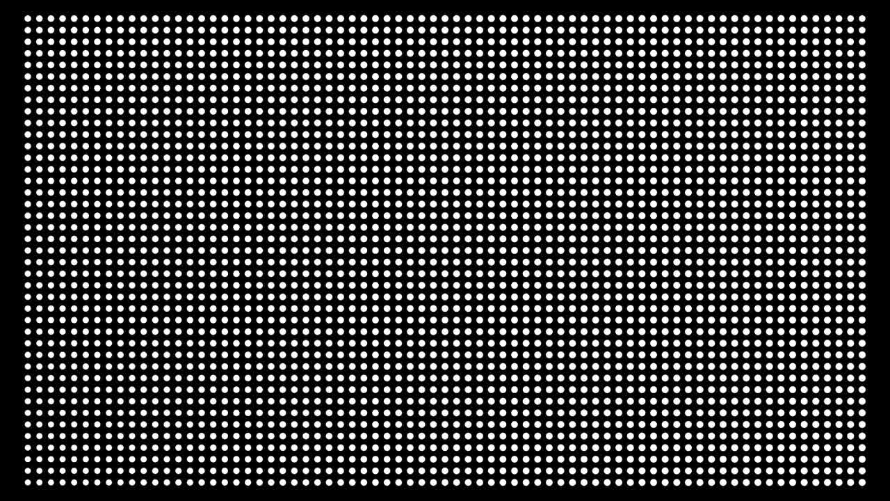 fondo de movimiento de puntos de medio tono sin costuras. fondo de dibujantes de puntos