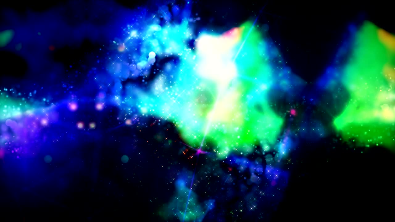 animación de fondo de partículas abstractas de 4k