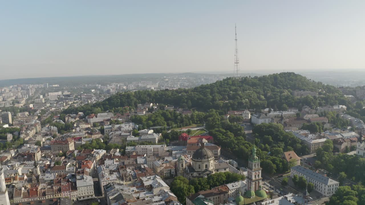 우크라이나 의 리비프 의 공중 사진