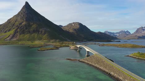 fredvang bridges panorama lofoten islands