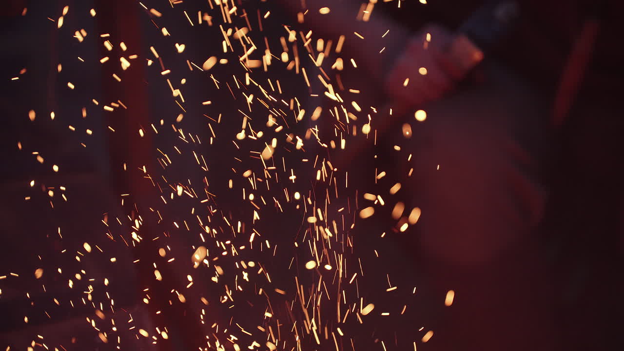 Sparks from Metalwork
