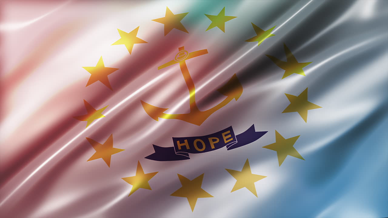 로드 아일랜드의 발, 포 뷰, 높은 각도, 반이는, 우아한 실키 텍스처, 바람에 흔들리는, 영화와 같은 외관, 현실적인 4k cg 애니메이션, 느린 동작의 날아다니는, 원활한 루프 가능