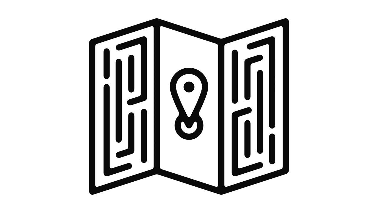 gráfico de movimiento de línea de ubicación