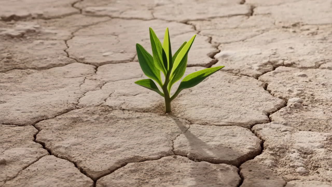The Stages of a Plant's Life Cycle in Drought Conditions