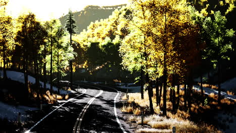 Highway-in-mountains-in-autumn-day-in-Italy