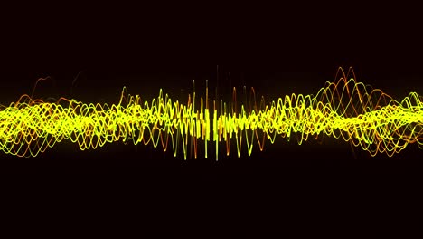 abstract sound wave visualization