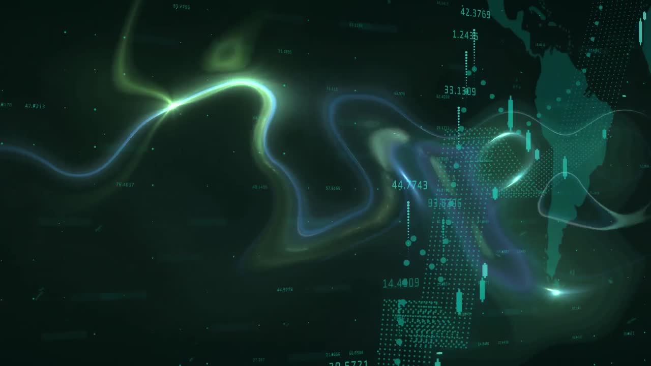 ondas digitales contra el procesamiento de datos