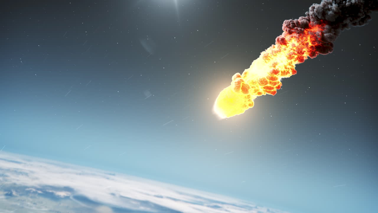 지구에 대한 소행성 충돌