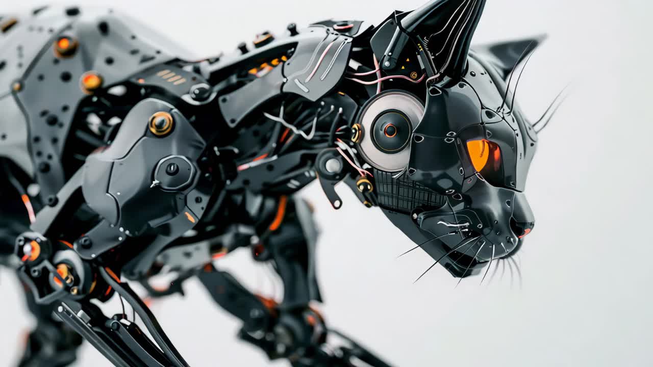 Mechanical Cat Robot