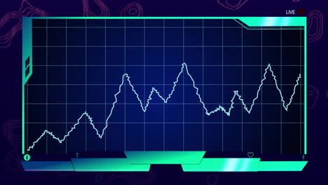 Animation-of-data-processing-over-screen