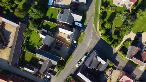 aerial leicestershire city, top down view, united kingdom