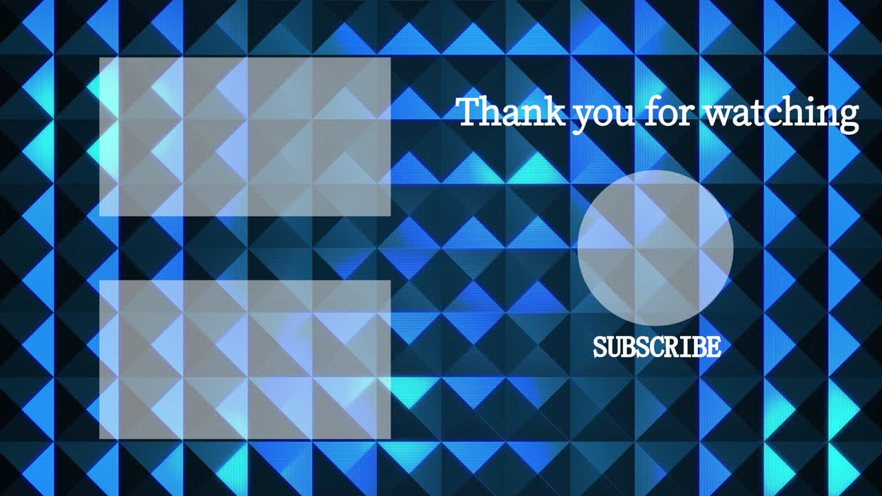 금속 반사 크리스탈 광채 엔드 카드 엔딩 스크린 모션 그래픽