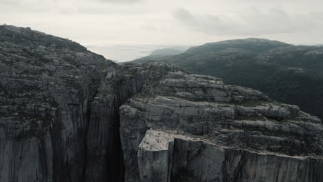 preikestolen norway cinematic drone video