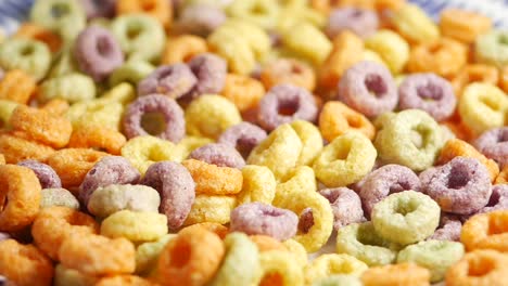 colorful ring cereal