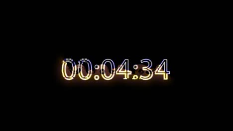 visuales del temporizador de cuenta atrás