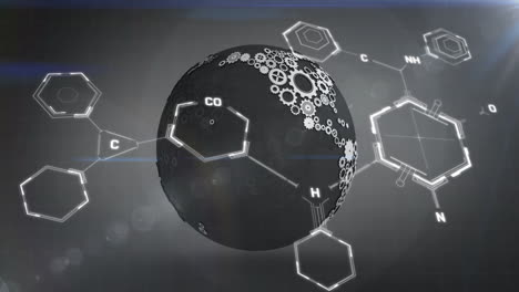 Animación-Del-Procesamiento-De-Datos-De-Estructuras-Químicas-En-Todo-El-Mundo.