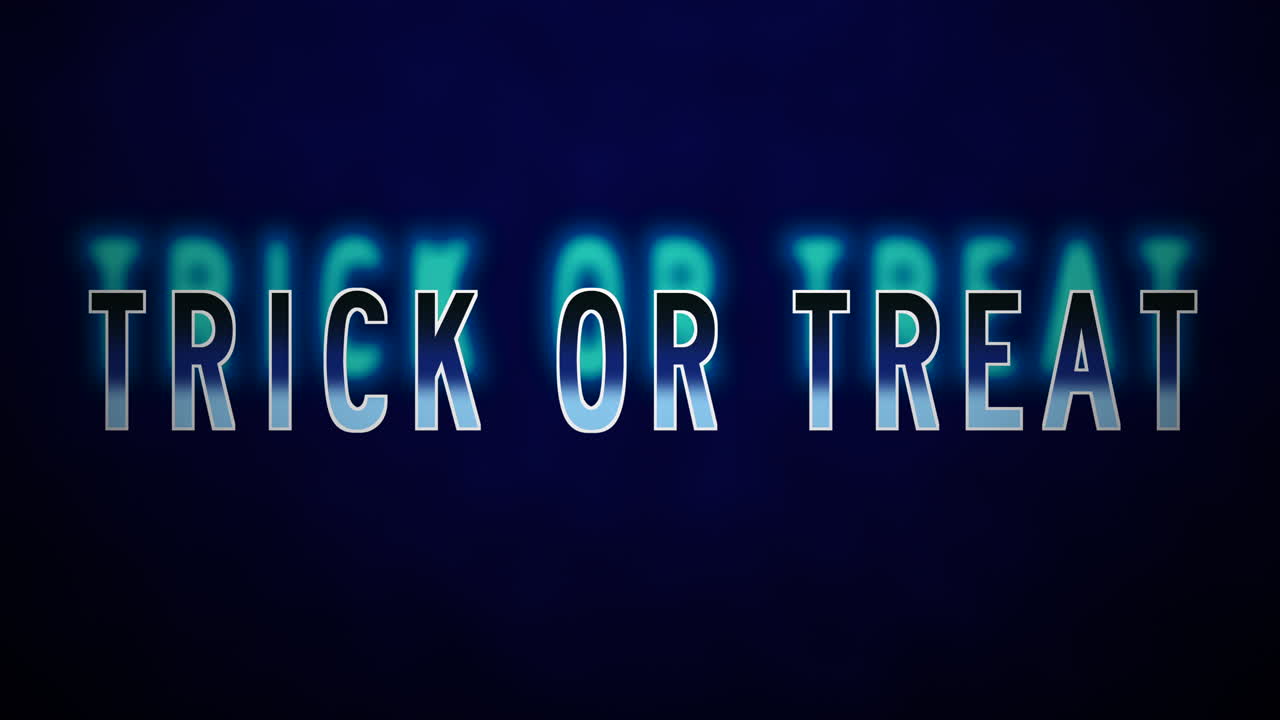 파란색 어두운 공간에서 속임수 또는 치료