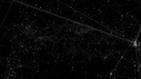 abstract network of people connections