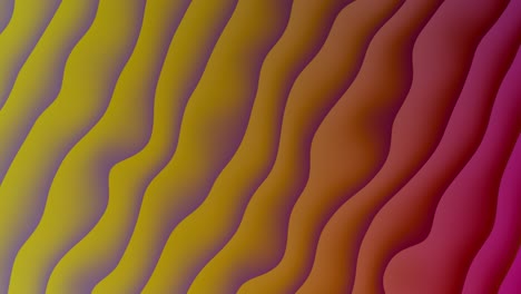 animated gradient colorful stripes line with wavy seamless loop background