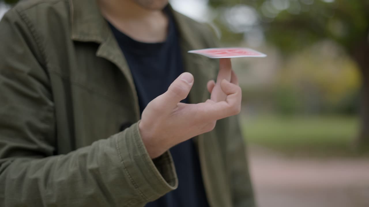 Card Trick Performance