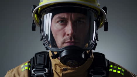 firefighter portrait