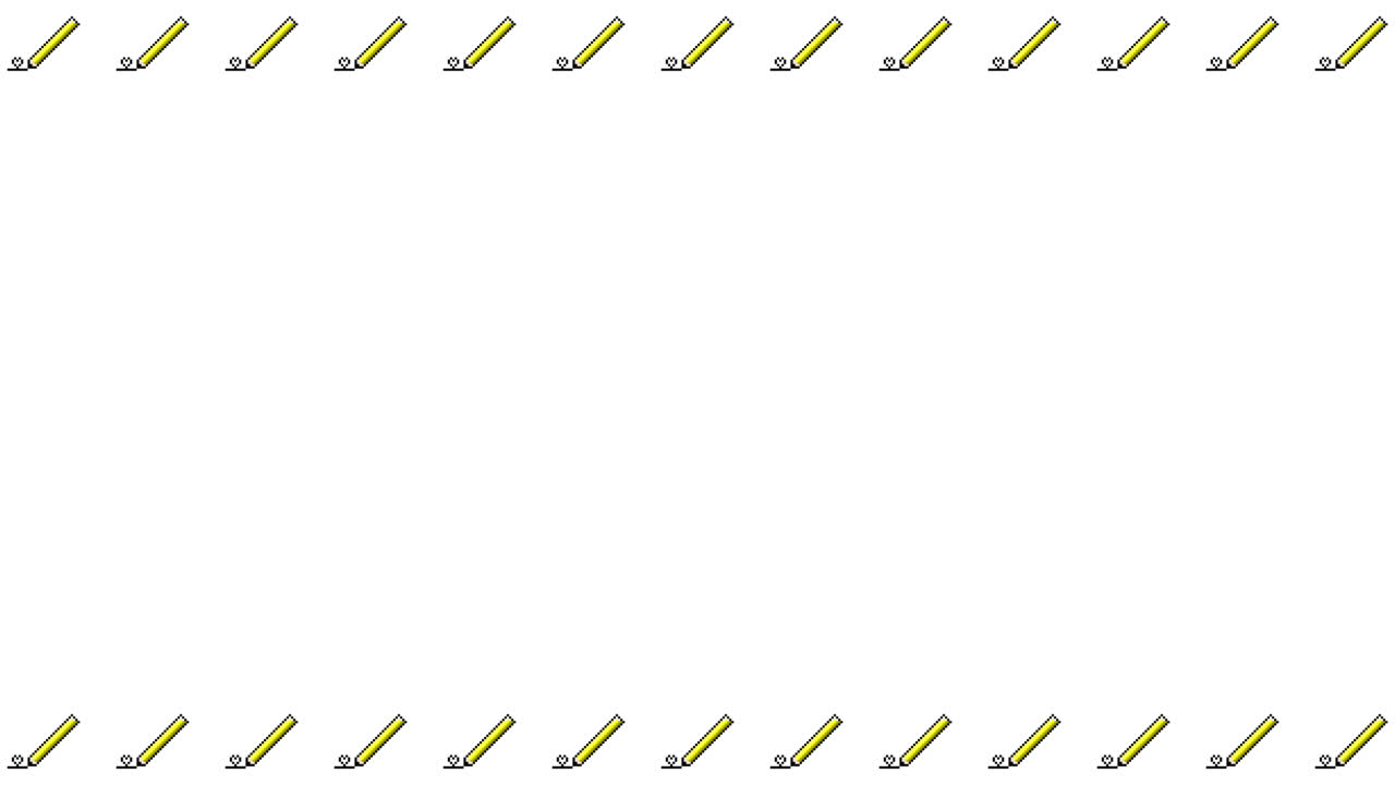Pixel Art Pencil Frame Animated Overlay 1080p Transparent 30 fps (3).mov