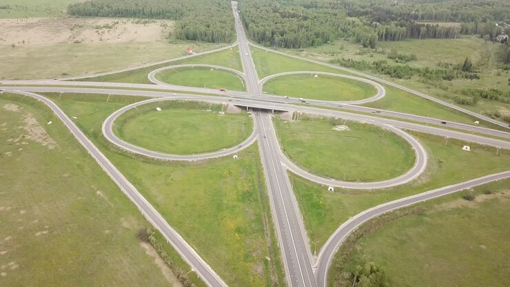 view of circular highway