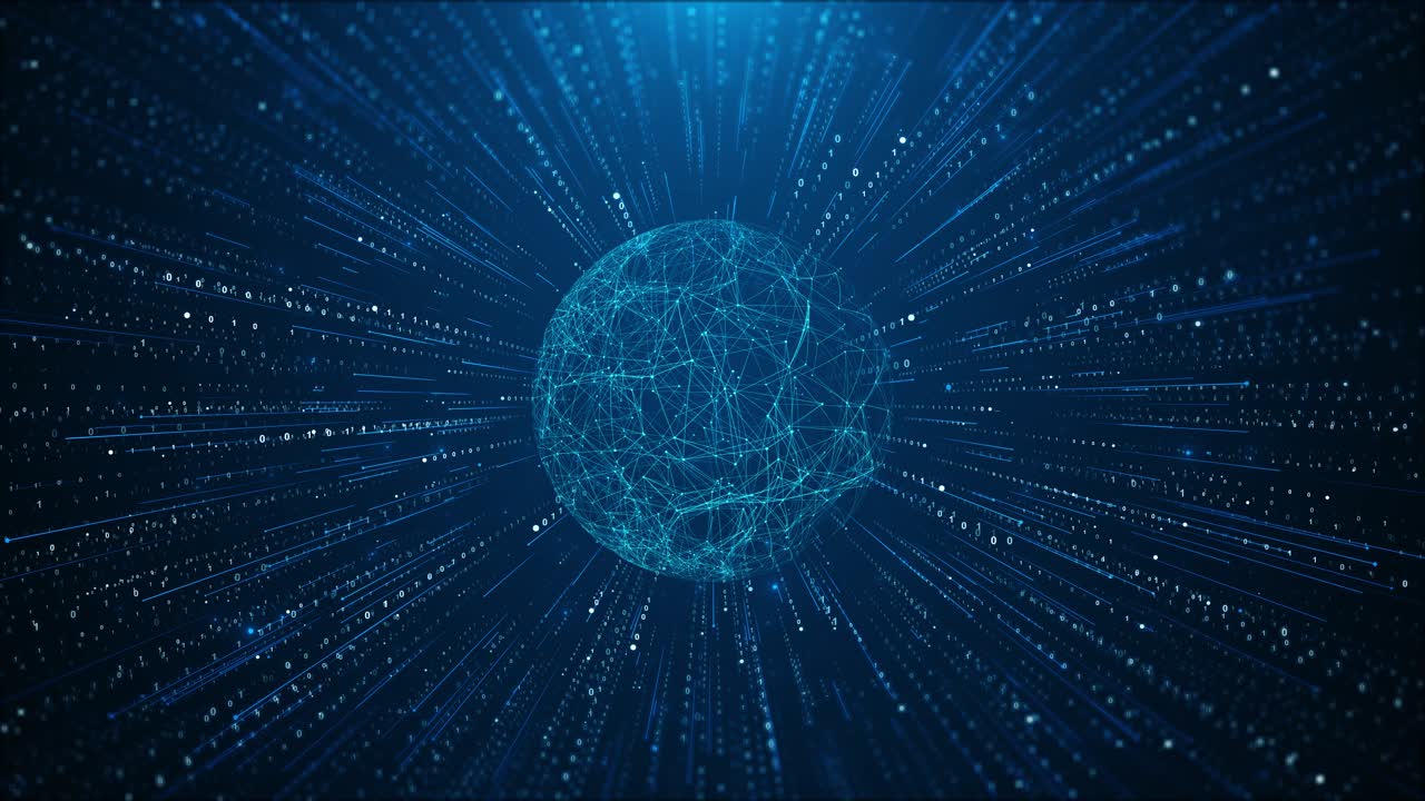 Earth hologram futuristic technology concept globe trading board over digital infographic interface