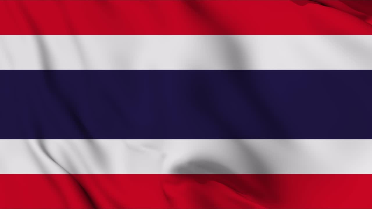 태국 발의 원활한 흔들림 애니메이션