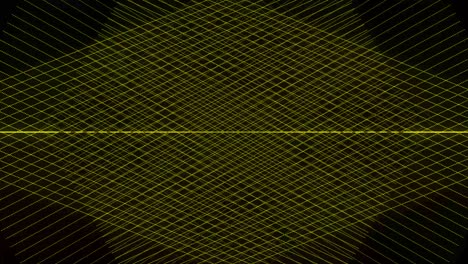 patrón de forma de punto de color amarillo animación gráficos de movimiento