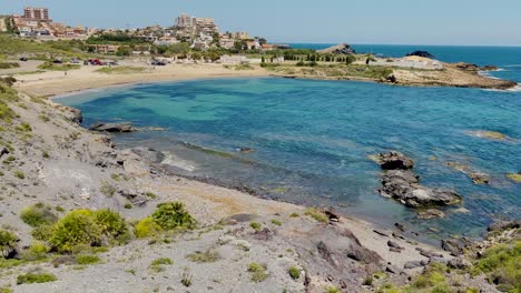 la manga del mar menor in murcia spain mediterranean sea beach calm waters cala reona