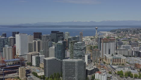 Seattle-Washington-Aerial-V129-Birdseye-Shot-Von-South-Lake-Union-Nachbarschaft-Und-Elliot-Bay---Juni-2020