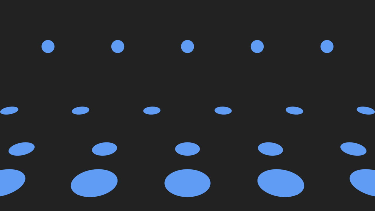 puntos azules patrón geométrico simple en filas en gradiente negro