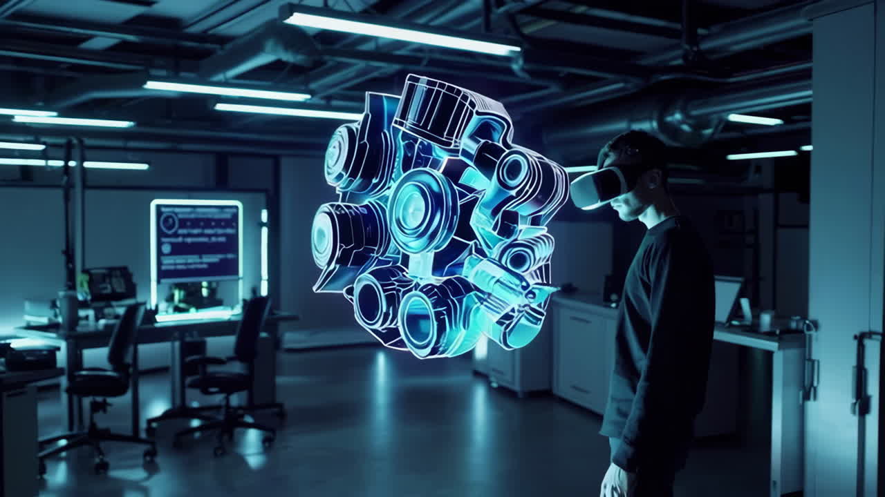 Virtual Reality Engineering Design in a Modern Laboratory